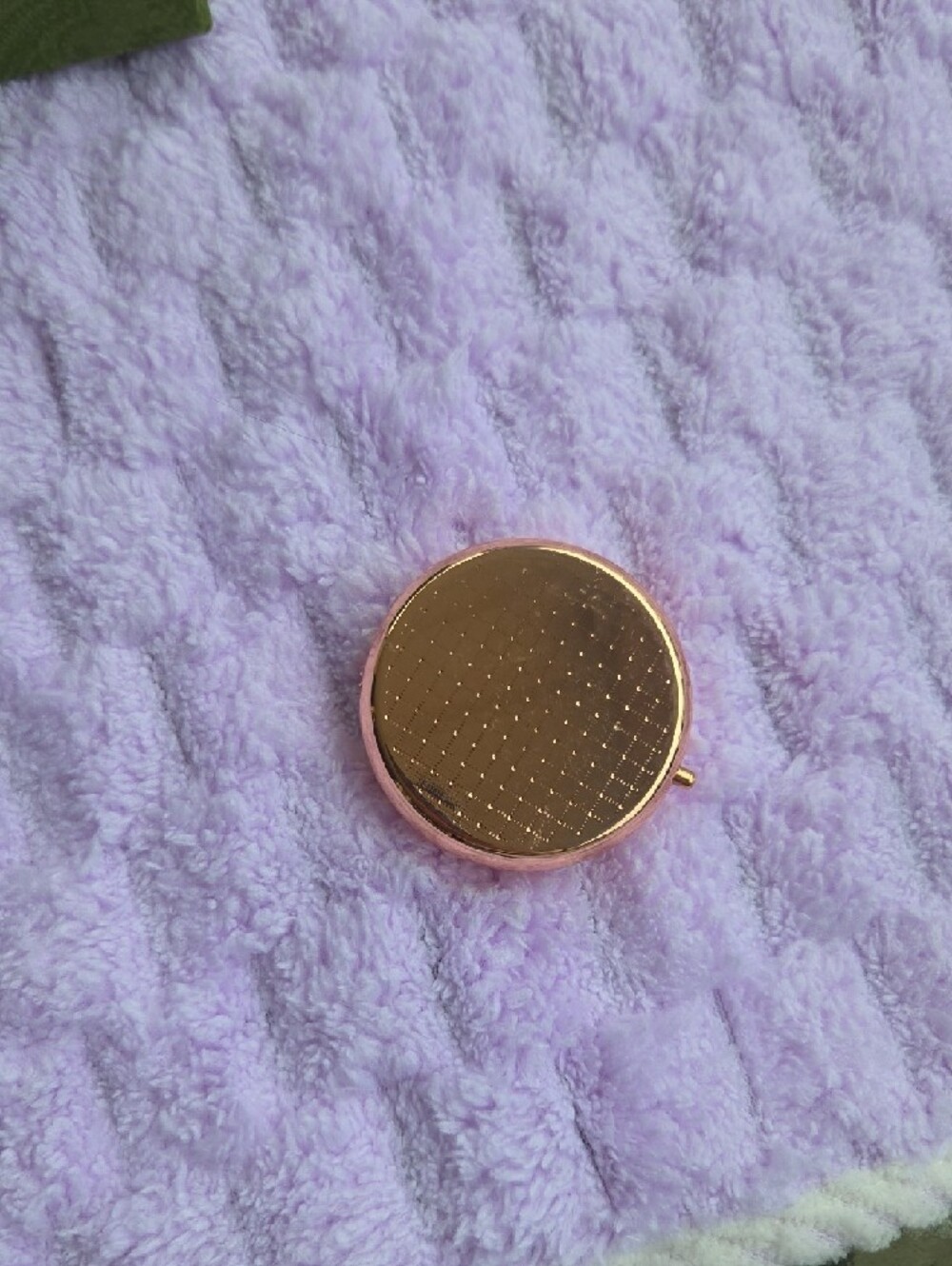 Upcycled Gucci GG Canvas Pill Box with Rose Gold Trim - Picture 3 of 4